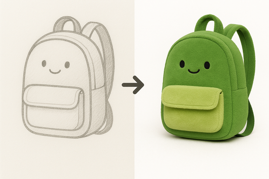 Plush Backpack & Purse